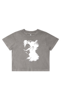 Women's Stone Wash Cropped - Anime, Dragon Ball Z, Vegeta, Art, Streetwear, Streetstyle, Casual
