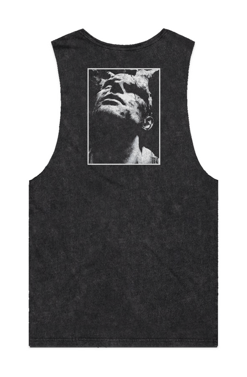 Men's Stone Wash Tank - HOSUKE Studio, Abstract, Art, Streetwear, Streetstyle, Casual